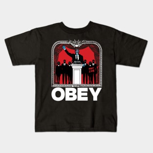 Obey - They Live Cult Classic - Politician Version Kids T-Shirt